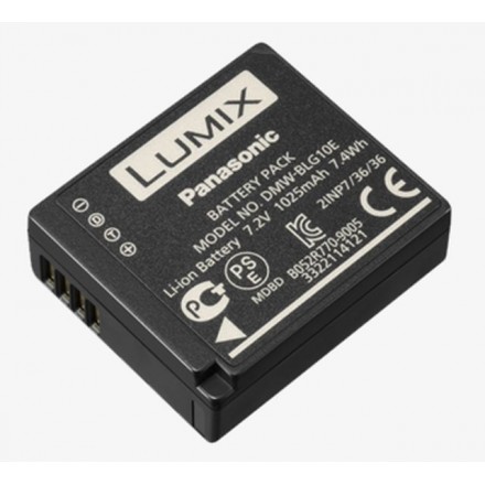Аккумулятор Panasonic DMW-BLG10E для LUMIX GX80, GX7, LX100, TZ80